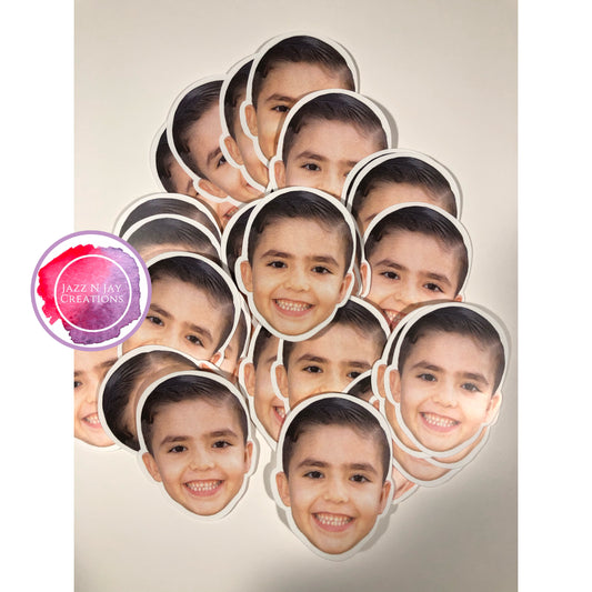 Custom face stickers