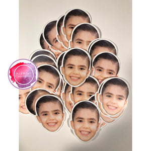 Custom face stickers