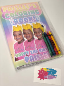 Custom Coloring Books- ANY THEME