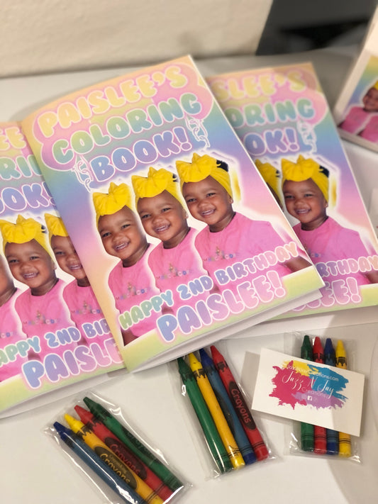 Custom Coloring Books- ANY THEME